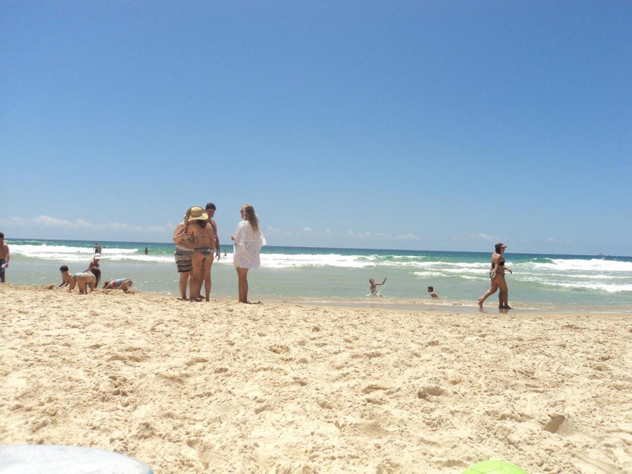 Lindo Apto Na Rua Da Praia Ingleses Флорианополис Экстерьер фото